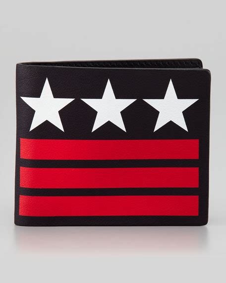 Givenchy Stars and Stripes Leather Bi